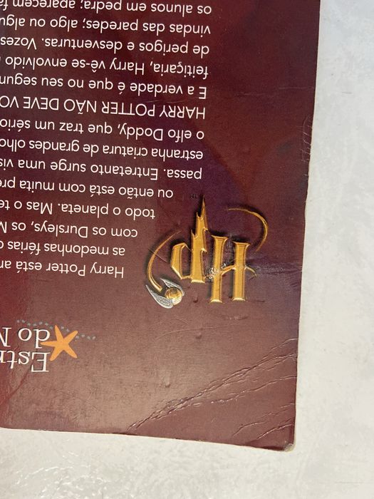 Livro “Harry Potter e a Câmara dos dos Segredos”