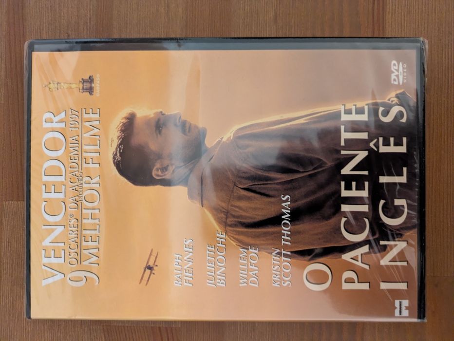 DVD NOVO e SELADO - " O Paciente Inglês " 1996
