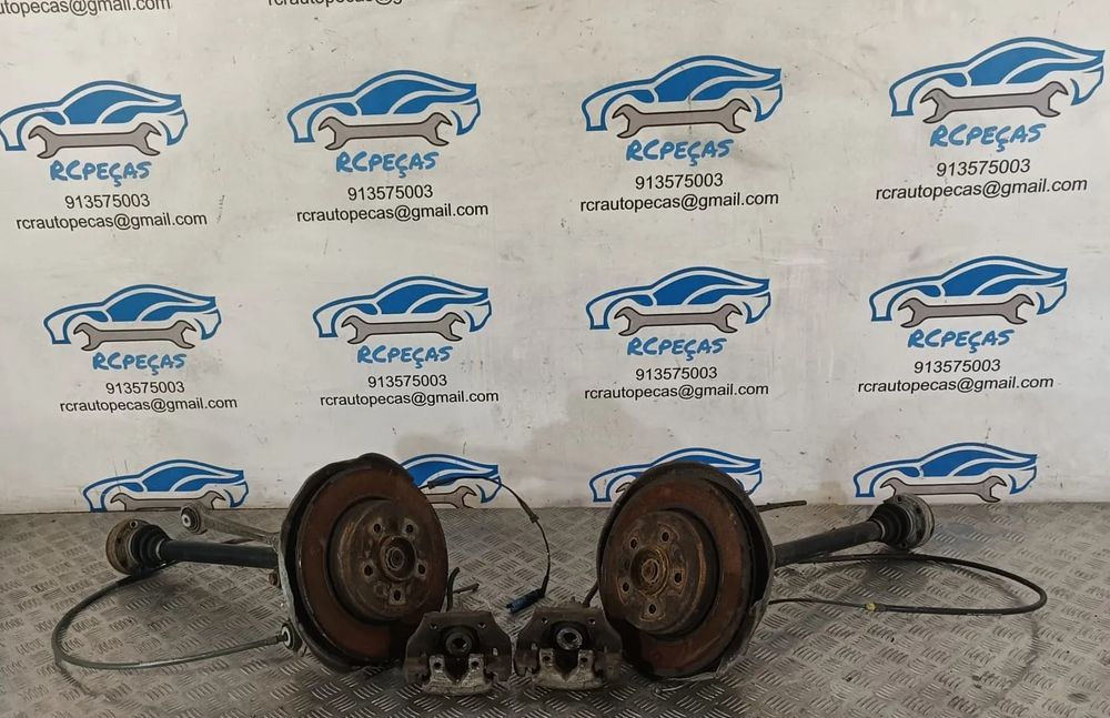MANGA MANGAS EIXO DISCO DISCOS MAXILAS TRASEIRO TRÁS 7531574AI04 BMW E60  E61 520D 163CV M47D20