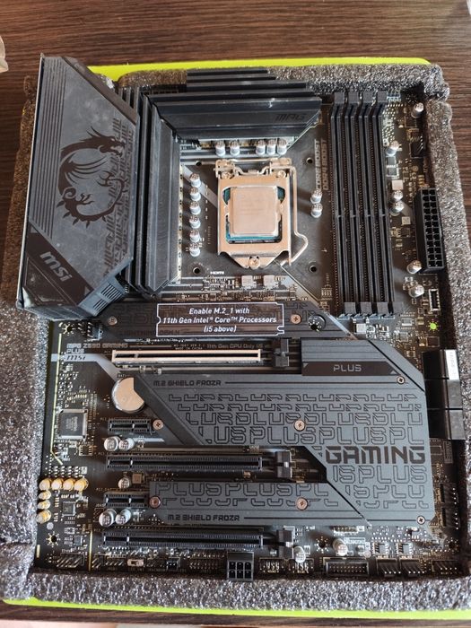 Płyta MSI Z590 gaming Plus  z procesorem i5 11600