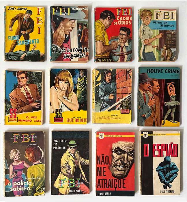 Lote 12 POLICIAIS_Agência Portuguesa de Revistas. Anos 60.