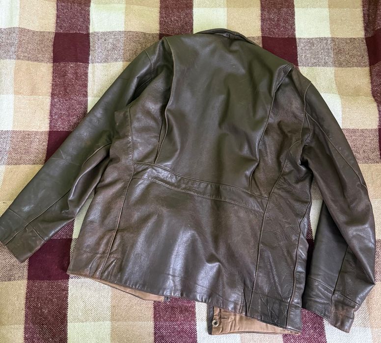 Продам шкіряну льотну куртку(шевретку)