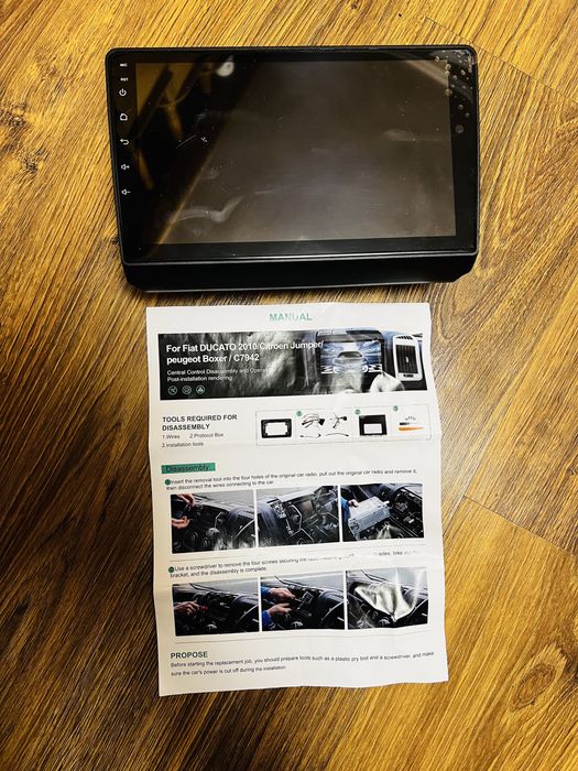 Android 4/64 ГБ — Нова Магнітола для Ducato / Boxer / Jumper.