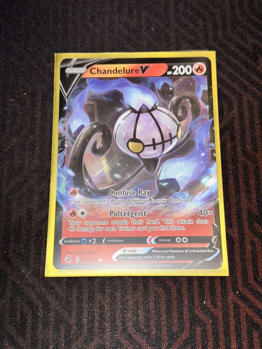 Carta Pokemon Chandelure V