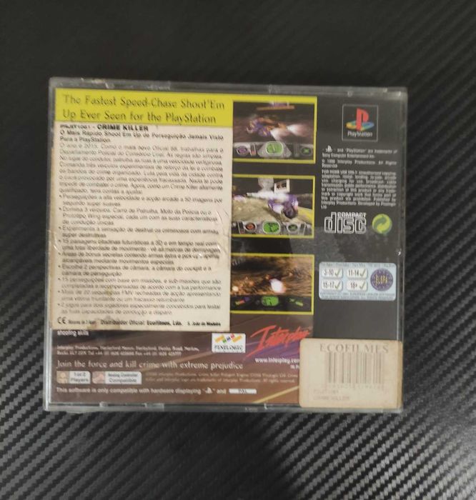 Tomb Raider Chronicles + Crime Killer - PlayStation 1 (PS1)