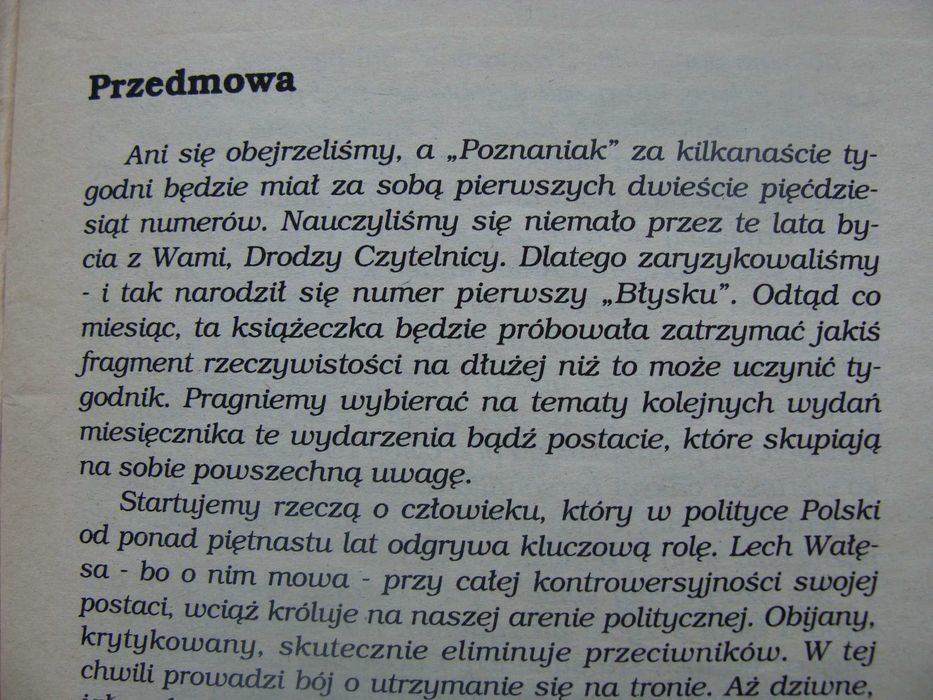 Błysk. Tajemnice Prezydenta - numer 1