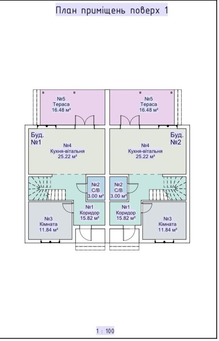 Дуплекс в центрі Бучі! Газ! Світло!