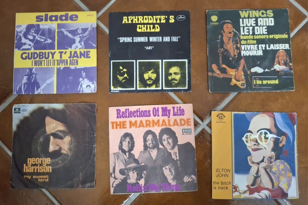 Discos de Vinil Pop Rock Singles