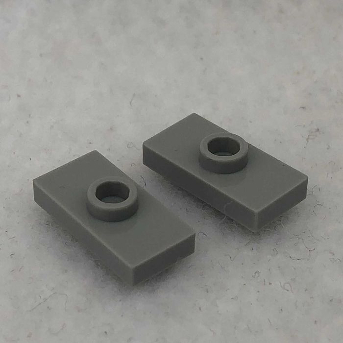 LEGO płytka 1x2 wypustka jasny szary 6066097 15573