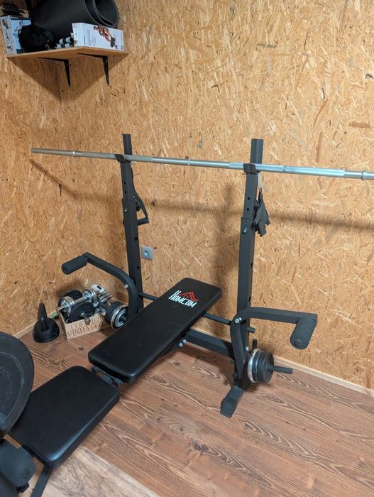 Multiestação de musculação (pesos e barra não incluído)