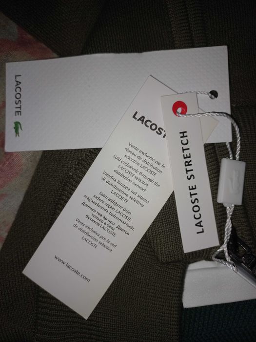 Lacoste для чоловіка р XL. Оригінал