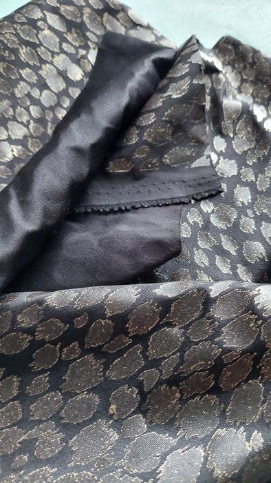 Materiał wzorzysty, czarny na sukienke , bluzke party