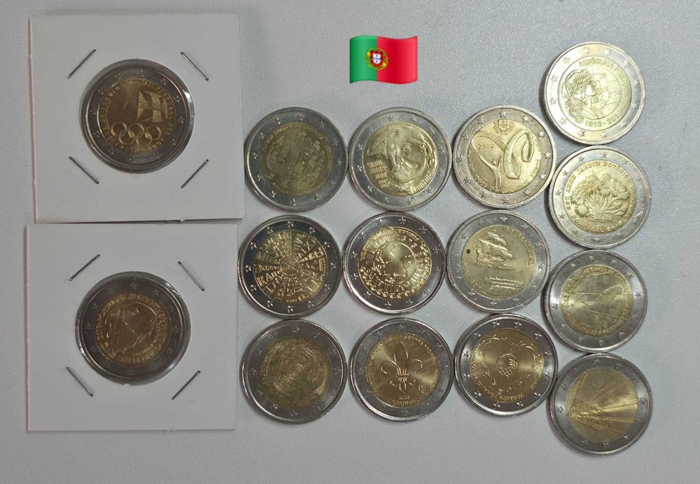 Moedas 2€ comemorativas (troca/venda)