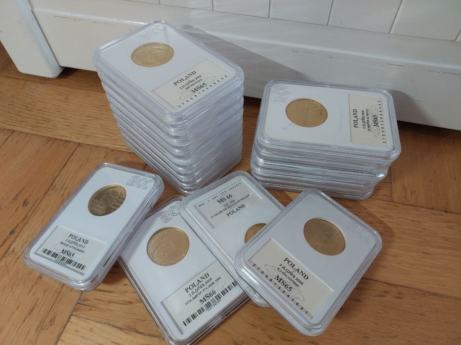 Monety Kolekcjonerskie w Gradingu