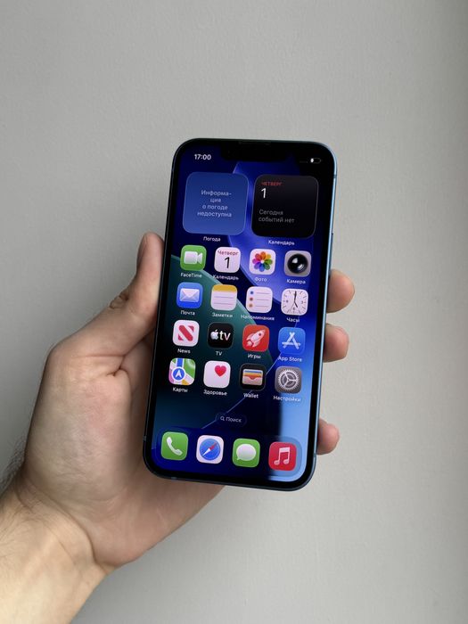 iPhone 13 Mini 128 Gb Blue Neverlock АКБ 90%, Идеальное состояние