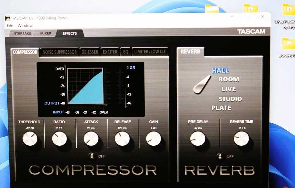 Interface Studyjny Tascam UH 7000