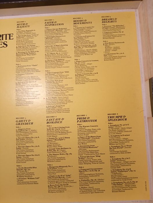 Various – Your 101 Favourite Melodies Vol 1 e 2 - 17x Vinil  Classica
