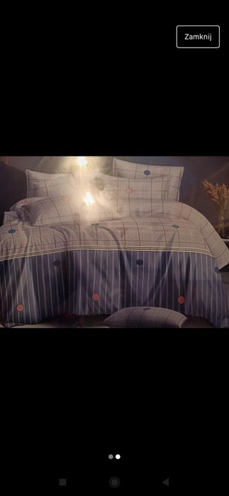 Pościel Milano niebieska