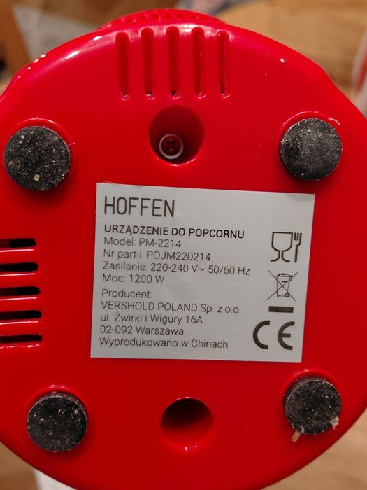 Urzadzenie do robienia popcornu