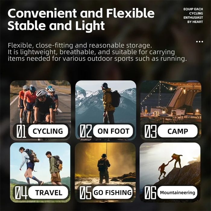 Велосипедный рюкзак. Новый. Очень легкий