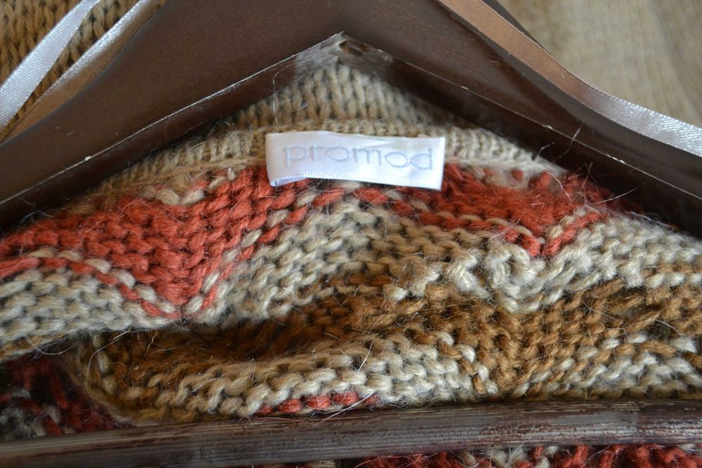 Sweter wełniany Promod