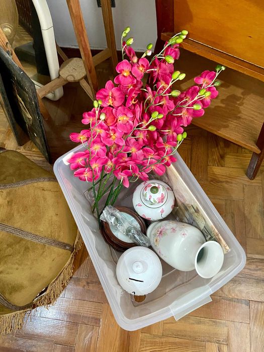 Venda de garagem-Artigos de decoração e utilidades