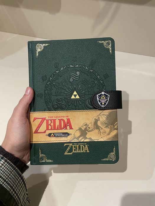 The Legend of Zelda notebook nintendo