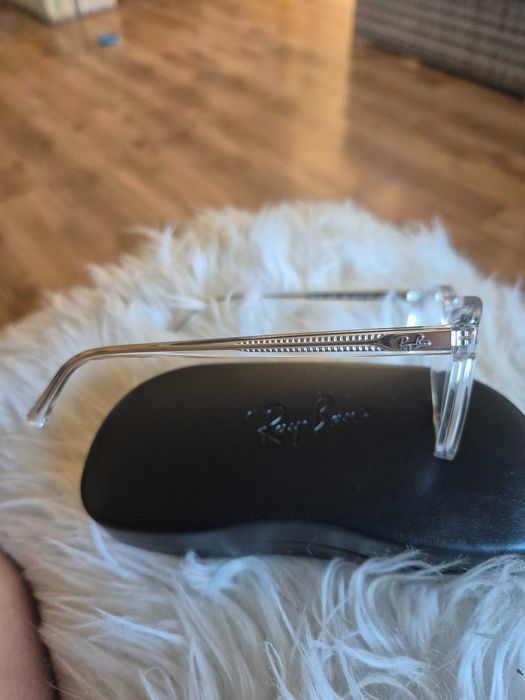 Ray Ban oprawki transparentne