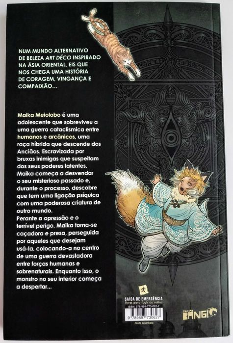 BD Monstress 1 Despertar de Marjorie Liu e Sana Takeda [Portes Grátis]