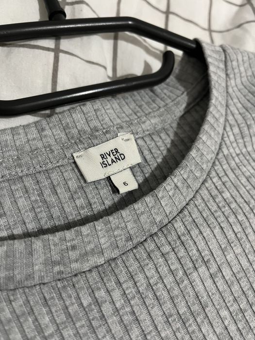 Szara sukienka roz S