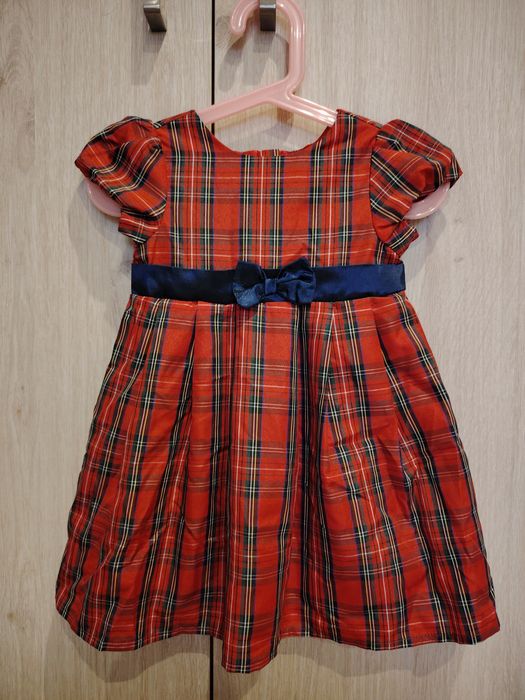 Sukienka w klimacie świątecznym - Cool Club r. 80