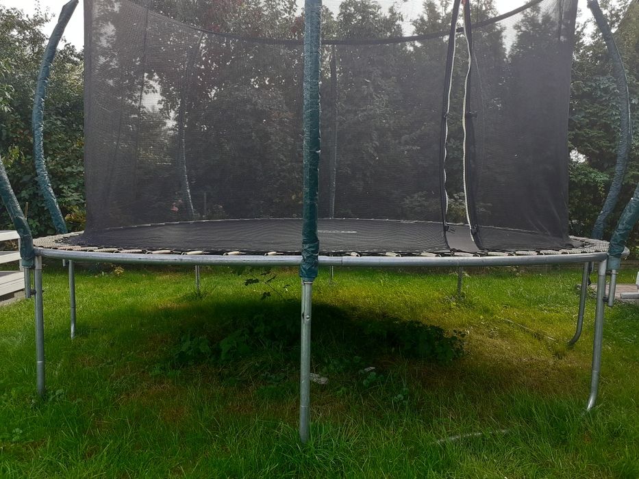 Trampolina ogrodowa fit net 374