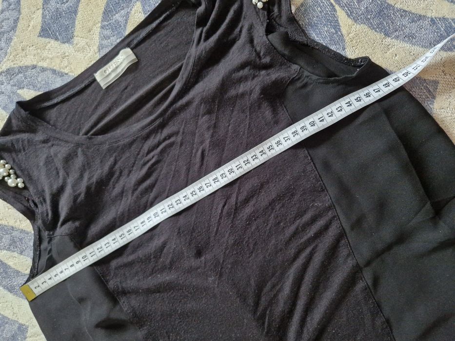 Guess bluzka tunika czarna M