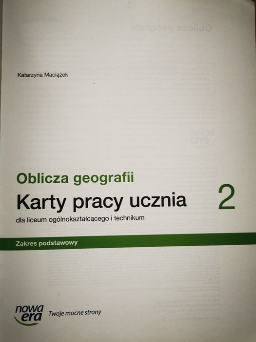 Oblicz geografii. Kl. 2. Karty pracy