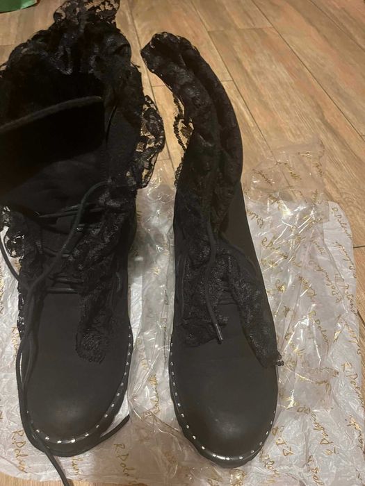 botki czarne Polański rozm.40
