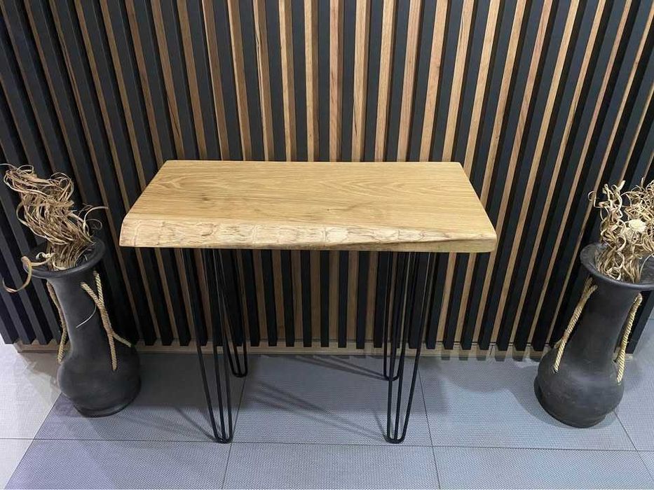 Konsola dębowa nowa