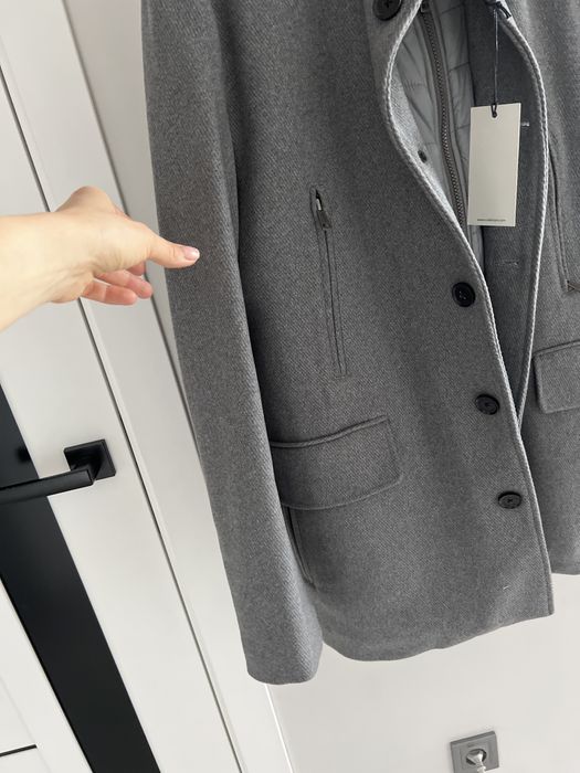Шерстяне утеплена пальто куртка чоловіче Cole Haan розмір L