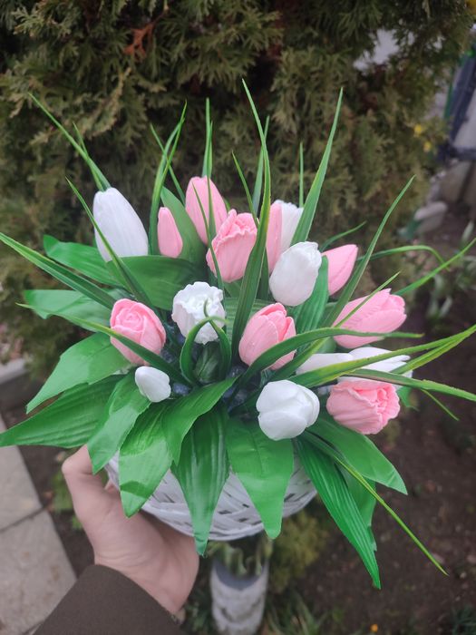 Букети з мила.Всі ручної роботи.