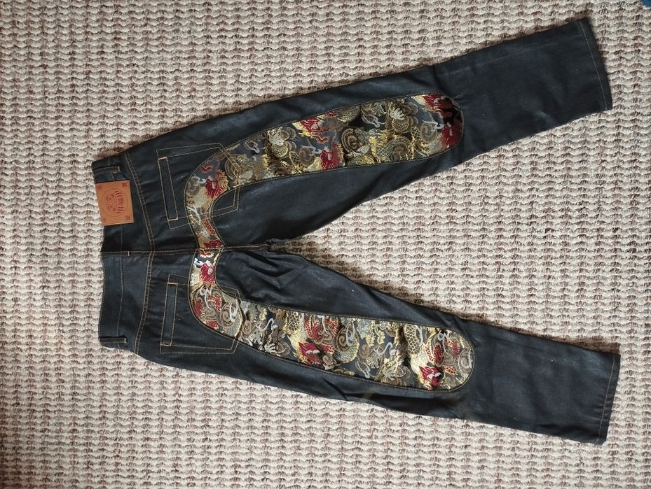 Джинси Evisu з малюнком