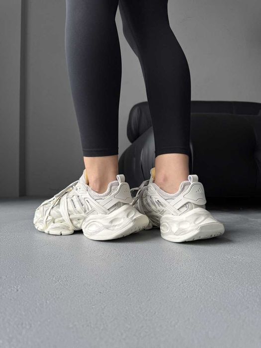 Кроссовки Adidas Vento XLG Deluxe Beige Grey/Кросівки Жіночі Венто