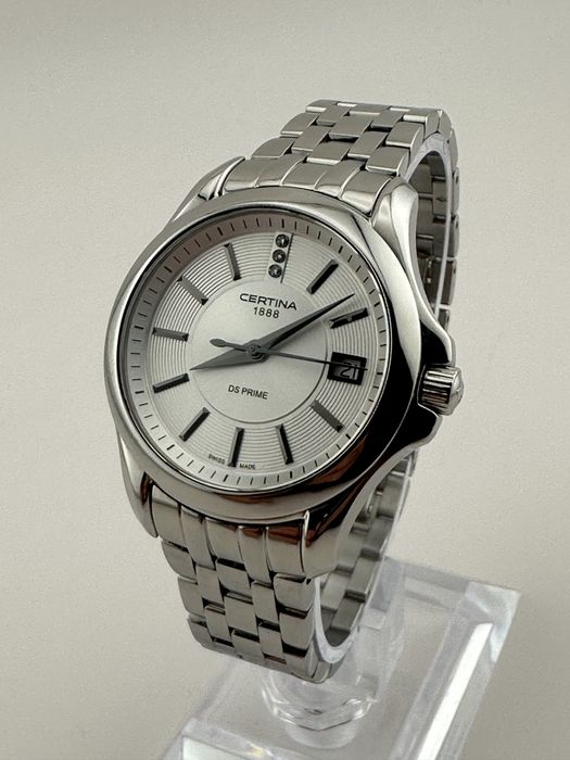 Zegarek damski Certina Ds Prime z diamentami
