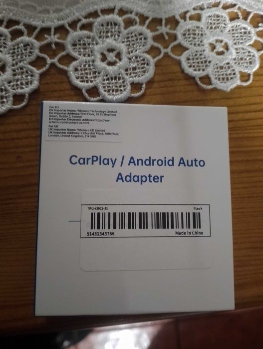 Adaptador android e carplay bluetooth wifi