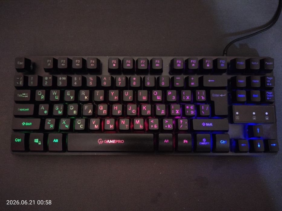 Клавіатура Gamepro GK537
