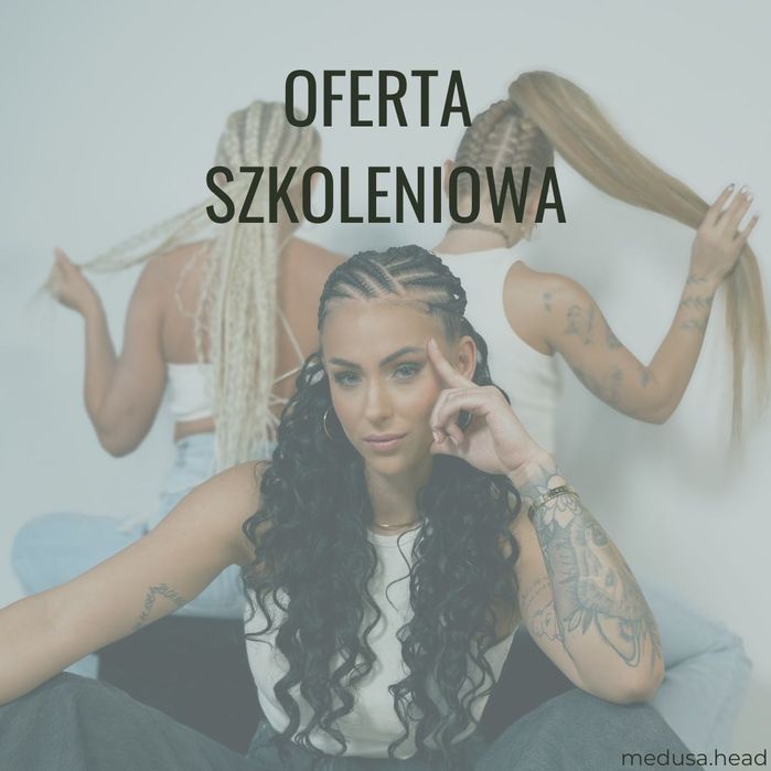 Szkolenia z warkoczy syntetycznych, przedłużenie na mikrowarkoczyki