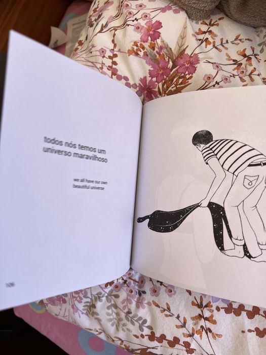 Livro / álbum “Noite de Estrelas Sonhos Inquietos”, de Henrique  Kim