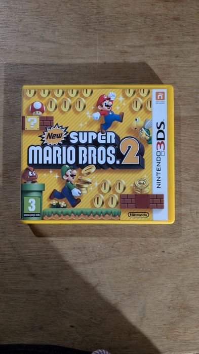 Caixa - New super mario bros.2 com selo