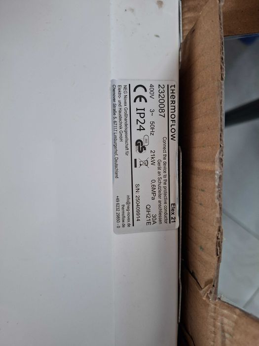 Thermoflow Elex podgrzewacz wody 21kW