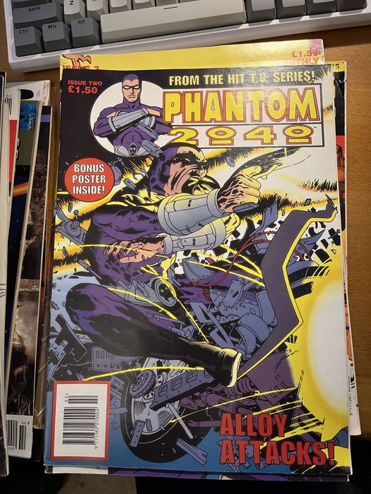 Revistas / banda desenhada 2000ad, marvel, dc, judge dredd etc