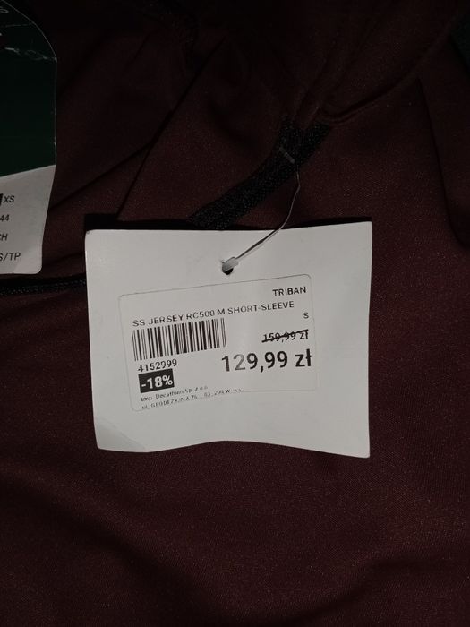 Koszulka rowerowa szosowa Triban RC500