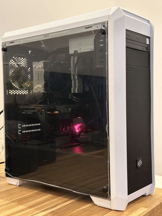 Komputer i5-8600 + GTX 1060 6GB + 2 monitory - bez dysków, zadbany